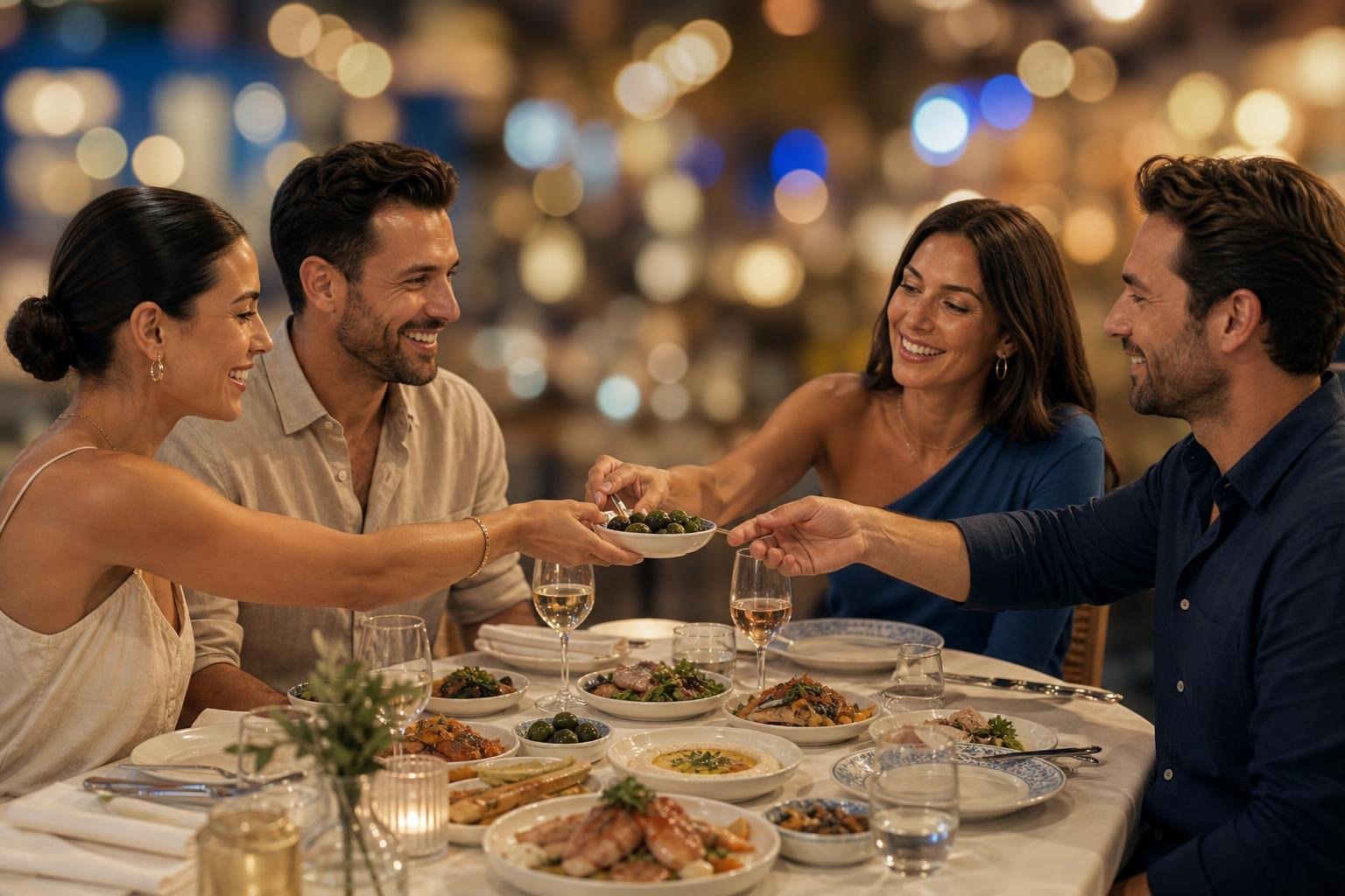 KI-Illustration zum Thema Thursday Dinner – Der unterschätzte Abend im CAVOS